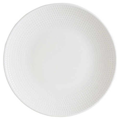 Тарелка d=270 мм. Белый Пьюре Дот, форма Гурмэ Bonna /1/12/624/