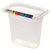 Гастроемкость 1/9 h=150 п/п прозрачная Рс /1/24/