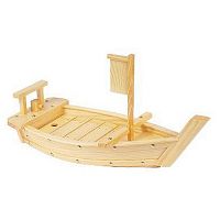 Блюдо корабль 40 см. (без паруса) Дерево /1/