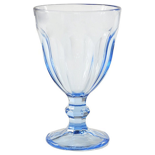 Бокал для вина 240 мл. d=90 мм. h=144 мм. Роман синий /12/576/