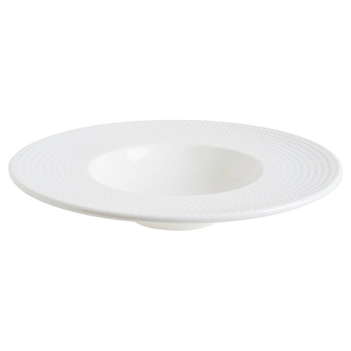 Тарелка для пасты d=280 мм. 400 мл. Белый Пьюре Дот, форма Банкет Bonna /1/6/396/