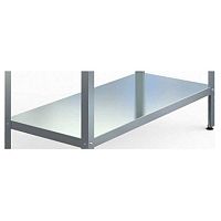 Полка сплошная для стола производственного СП-П/СП-С Assum Полка нерж. для СП-С/СП-П-18/6