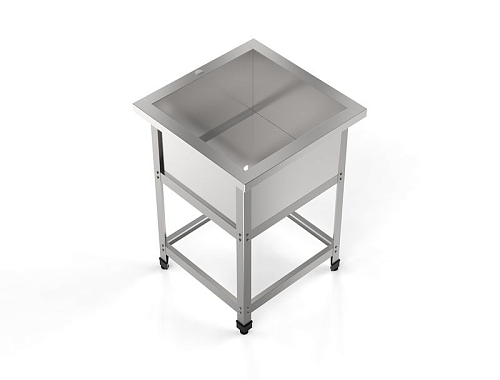 Ванна моечная GPsteel ВМ-1 600/600/850 С (ВМ-1/500) Стандарт