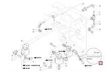 Сопло 966431000 (O 1,0 мм) для кофемашины т.м. La Cimbali серии S30