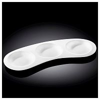 Менажница 3-х секц. 250*85 мм. Wilmax /6/48/