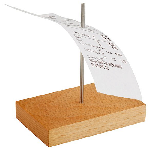 Игла для чеков h=10,5 см. на дерев подставке APS /1/