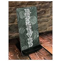 Табличка "Резерв" вертикальная, дерев. (РС 17) /1/100/