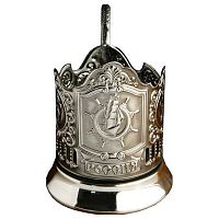 Подстаканник никелир. с чернью Штурвал /1/