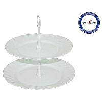 Этажерка 2-х ярусная d=24/27 см. Трианон /1/