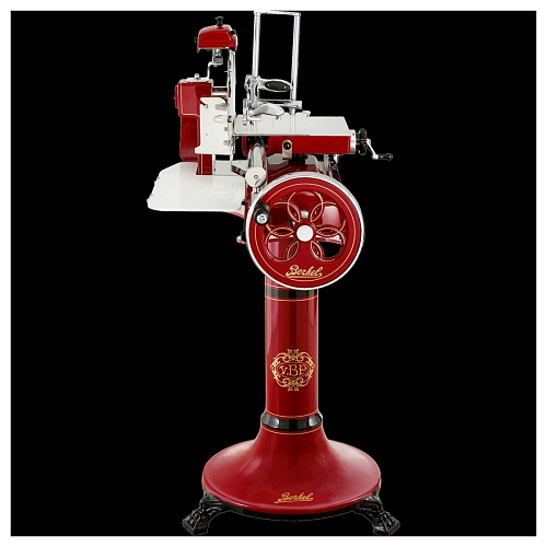 Слайсер Berkel FLYWHEEL (VOLANO) B3 на подставке красный
