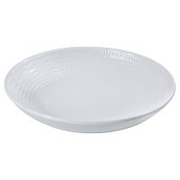 Тарелка d=230 мм. глубокая 1000 мл. h=45 мм. Белый Пьюре Дот, форма Банкет Bonna /1/6/558/