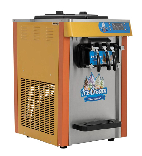 Фризер мягкого мороженого Foodatlas MQ-L18T Eco (желтый)
