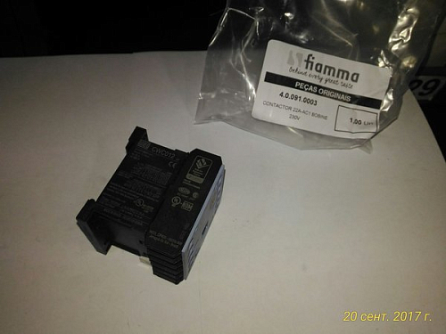 Контактор 4.0.091.0003 (22A-AC1 COIL 230V) для кофемашин т.м. FIAMMA, серии Compass