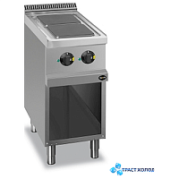 Плита 2 конфорочн. 700сер. Apach Cook Line APRE-47P