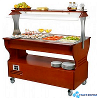Стол шведский подогреваемый островной Roller Grill SB 40 CW