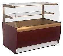 Витрина кондитерская Kayman K-ВК-1300 Мини бронза