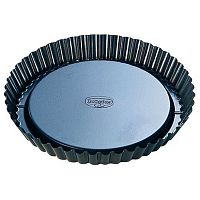 Форма для выпечки d=22 см рифленая черная жестяная FM Dr.Oetker /1/4/