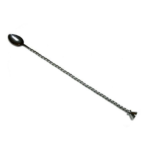 Ложка барменская витая с метал.кнопкой 33 см. нерж. MGSteel /1/200/
