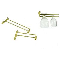 Направляющая для бокалов рабочая поверхность 25,4 см (латунь) MGSteel /1/72/