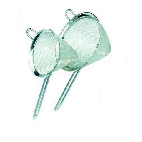 Сито d=200 мм. конус нерж. с нерж ручкой MGSteel /1/24/