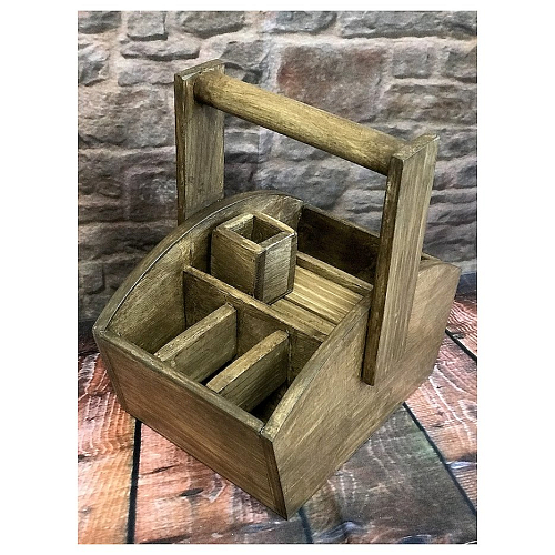 Подставка сервировочная для салфеток, украшений и столовых приборов 230*160*240 мм. (МП10) /1/