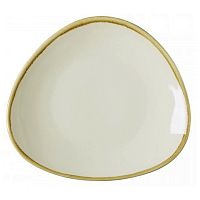 Тарелка d=165 мм. Террастоун Белый /12/