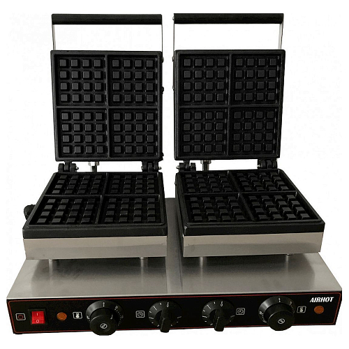 Вафельница для бельгийских вафель Airhot WE-1BD двойная