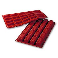 Форма силиконовая для заморозки и выпечки "Нуга" 20 порц. d=50*25 h=20 мм. /1/