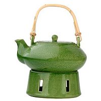 Подогрев для чайника d=13,3см, выс.6см Киото Грин /2/