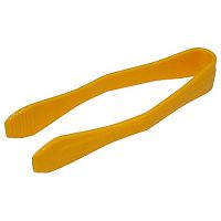 Щипцы для льда и сахара L= 12 см желтые поликарбонат MG /1/20/