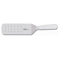 Лопатка L=20 см изогнутая перфорир. пласт. ручка черная Icel /1/6/