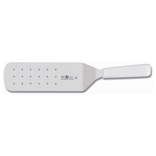 Лопатка L=20 см изогнутая перфорир. пласт. ручка черная Icel /1/6/