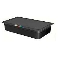 Гастроемкость 1/1 h=65 п/п черная Рс /1/7/