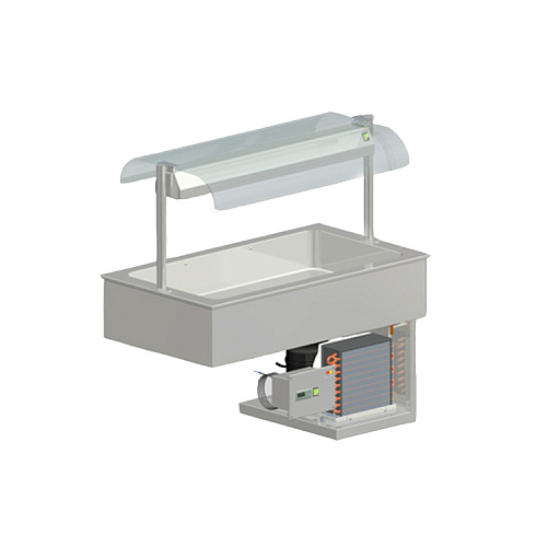 Ванна охлаждаемая Kogast SR-BH-5-20 встраиваемая в прилавок