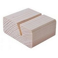 Держатель для ценников и табличек 30*19 мм дерев. /1/