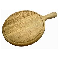 Доска для подачи d=30 см. с ручкой, бук /1/