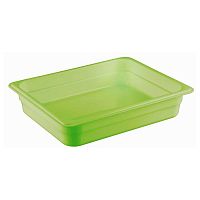 Гастроемкость 1/2 h=65 п/п зеленая Рс /1/14/