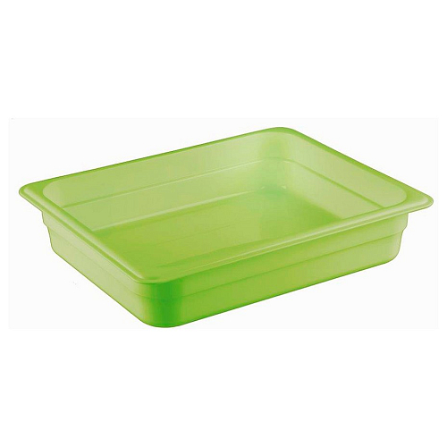 Гастроемкость 1/2 h=65 п/п зеленая Рс /1/14/