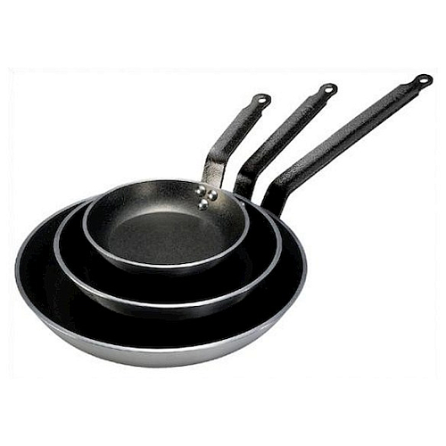 Сковорода d=24 см. h=3,5 см. алюм. с антиприг. покрыт. Chok De Buyer /1/3/