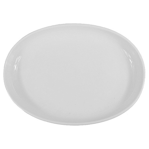 Блюдо овальное 310*240 мм. 987 мл. с бортом Белый, форма Потт Bonna /1/6/ ОСЕНЬ