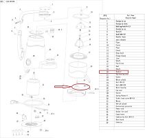 Фартук защитный #20 для соковыжималки т.м. EKSI, серии J