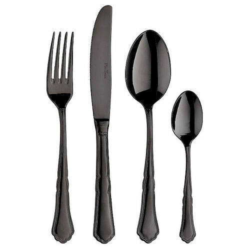 Вилка столовая Сетеченто Блэк 18/10 3 мм /12/