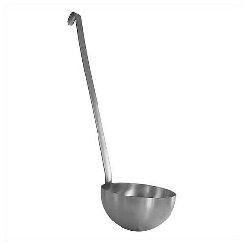 Половник 1 л нерж. L ручки 43 см. /1/40/