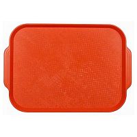 Поднос 45*35,5см. оранжевый ОСОБО ПРОЧНЫЙ MG/10/