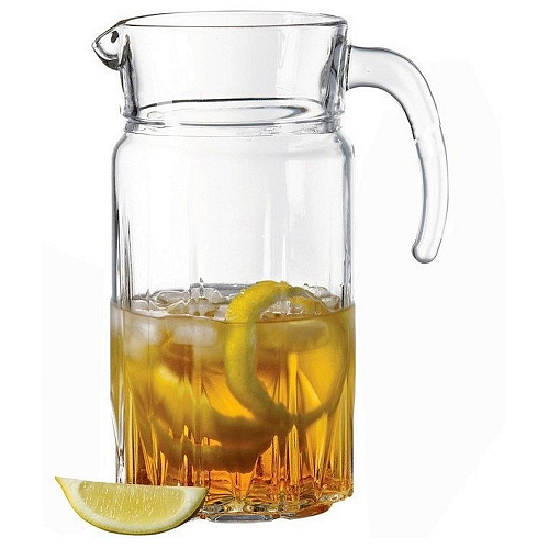 Кувшин 1,5 л. d=118, h=235 мм с прозрачной крышкой Карат Б /6/