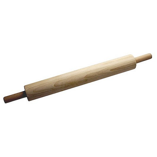 Скалка бук L=500 мм. d=70 мм с вращ. ручки /1/