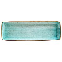 Блюдо l=480*160 мм. Аква /1/6/