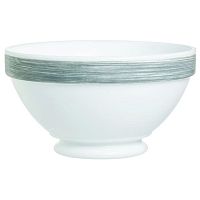 Салатник 510 мл. серый край Браш /6/