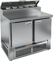 Стол охлаждаемый для пиццы HICOLD PZE2-11/GN (1/6H)
