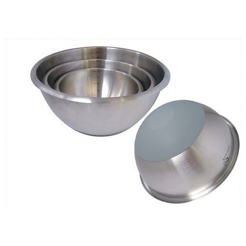 Миска 3,6л. d=24 см полусферич. нерж De Buyer /1/